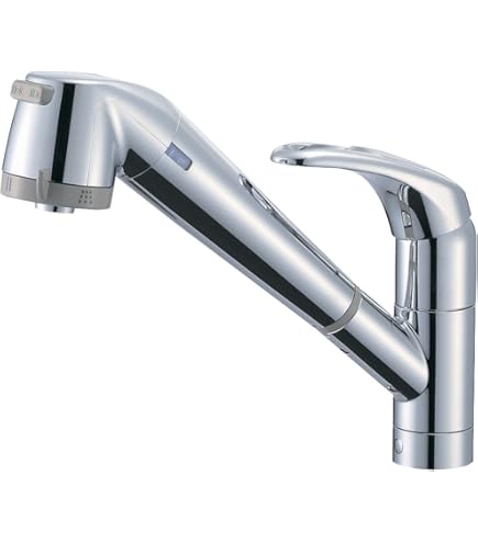 Amazon | 三栄 水栓金具 【K87680TJV】シングル浄水器付ワンホール